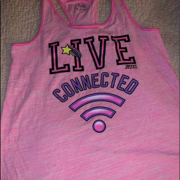 Justice Girl size 20 Plus Sweet Vibes pineapple tank Top Shirt
